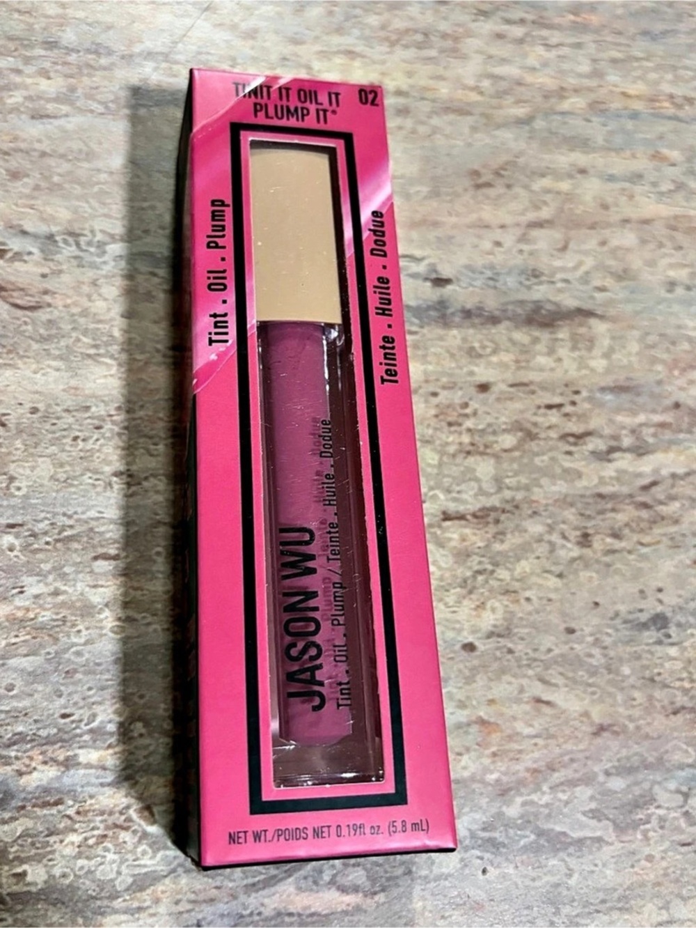 Jason Wu Tint It Oil It Plump It 3-in-1 Lip Oil 3-in-1 Lip Oil Shade 02 NWT